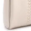Bolsa Tote Média Couro Antique Off White Contorno Tresse - imagem 8