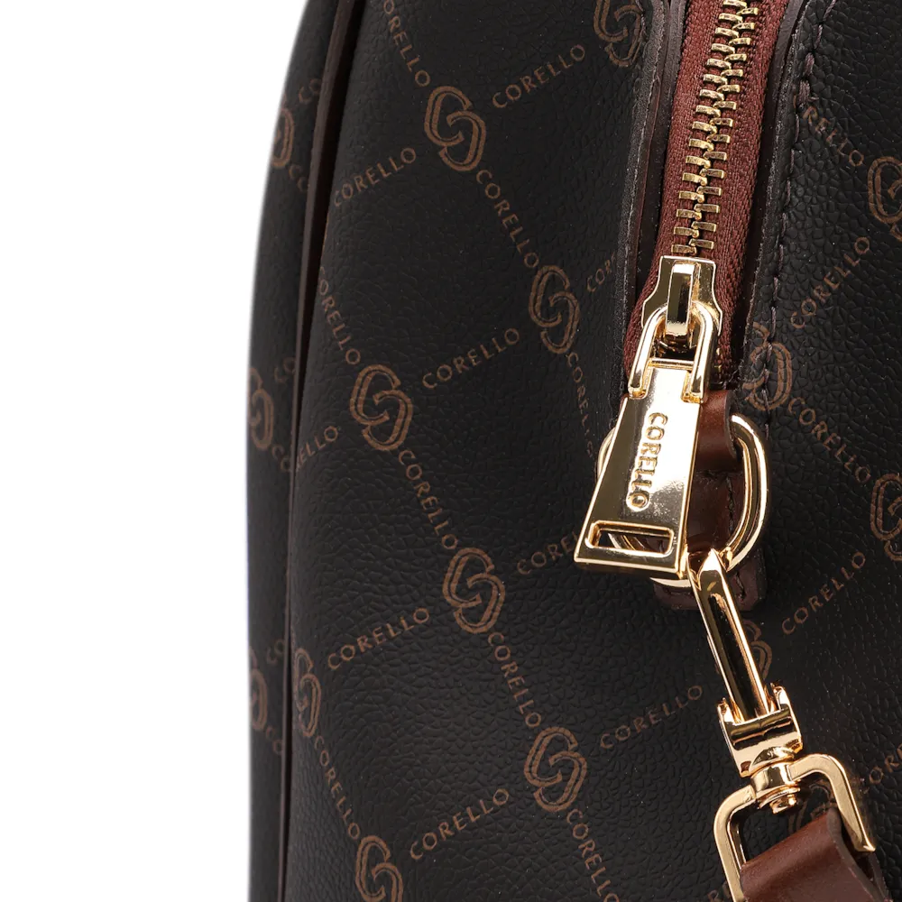 Bolsa Tote Monograma Alt/ Alça Couro Marrom - imagem 5