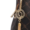 Bolsa Tote Monograma Alt/ Alça Couro Marrom - imagem 6