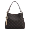 Bolsa Tote Monograma Alt/ Alça Couro Marrom - imagem 1