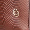 Bolsa Tote Ondas Couro Marrom - imagem 6