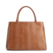 Bolsa Tote Ondas Couro Marrom Claro - imagem 3