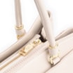Bolsa Tote Ondas Couro Off White - imagem 5