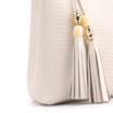 Bolsa Tote Ondas Couro Off White - imagem 8