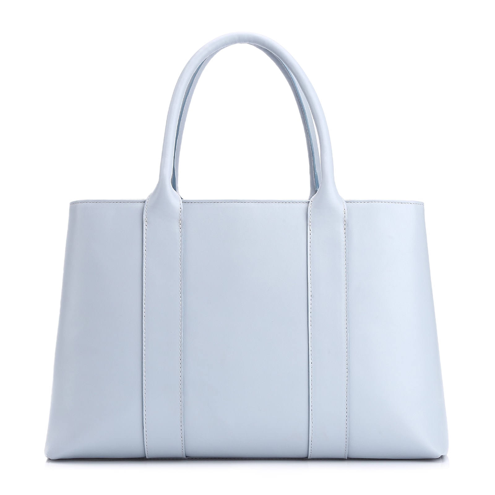 Bolsa Tote Pedras Couro Azul