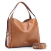 Bolsa Tote Pedras Couro Marrom - imagem 3