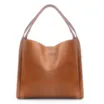 Bolsa Tote Pedras Couro Marrom - imagem 4