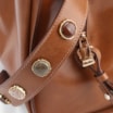 Bolsa Tote Pedras Couro Marrom - imagem 8