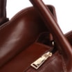 Bolsa Tote Pedras Couro Marrom - imagem 5