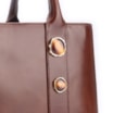 Bolsa Tote Pedras Couro Marrom - imagem 7