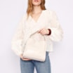 Bolsa Tote Pedras Couro Off White - imagem 2