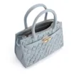 Bolsa Tote Pirarucu Azul - imagem 4