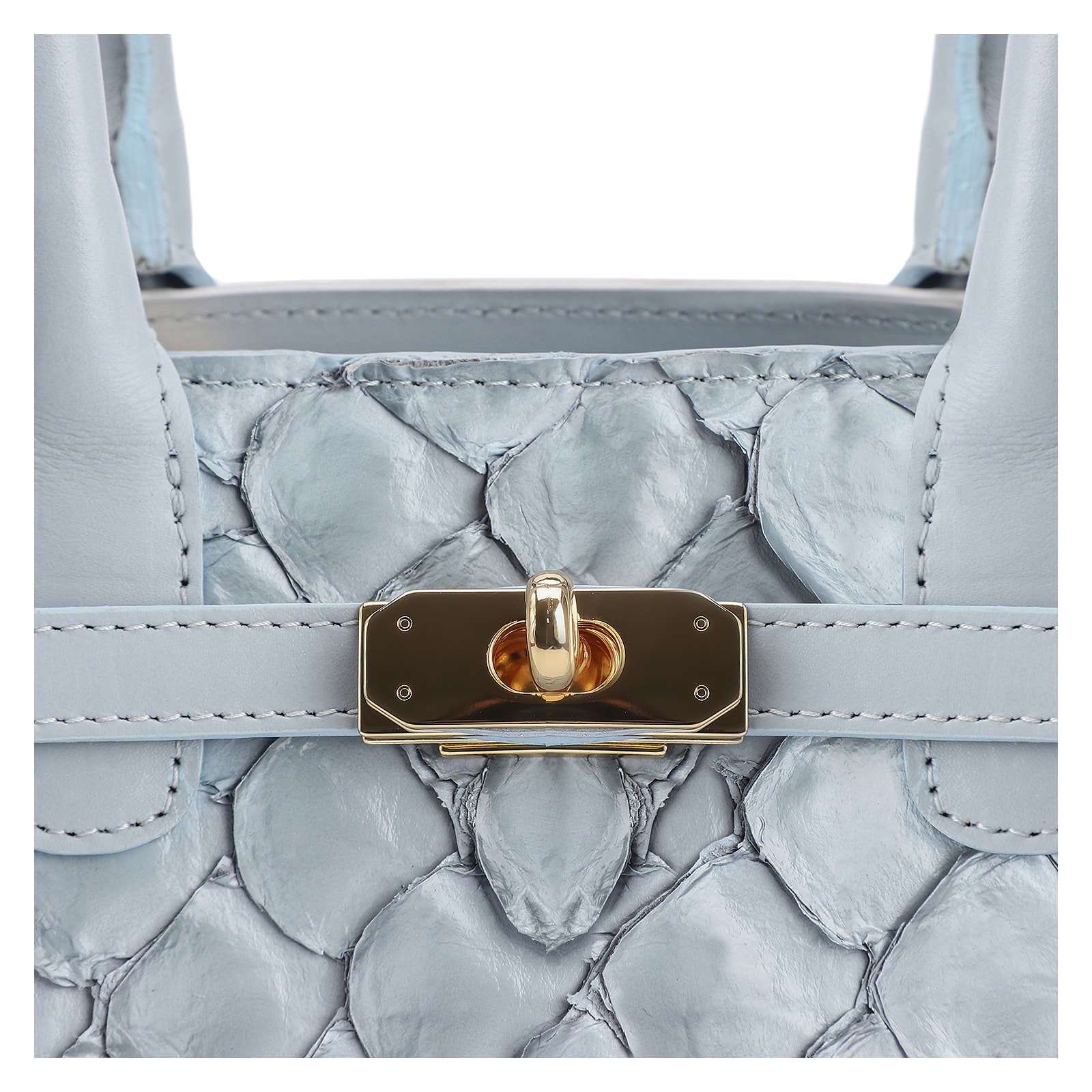 Bolsa Tote Pirarucu Azul