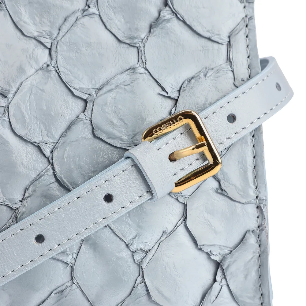 Bolsa Tote Pirarucu Azul - imagem 7