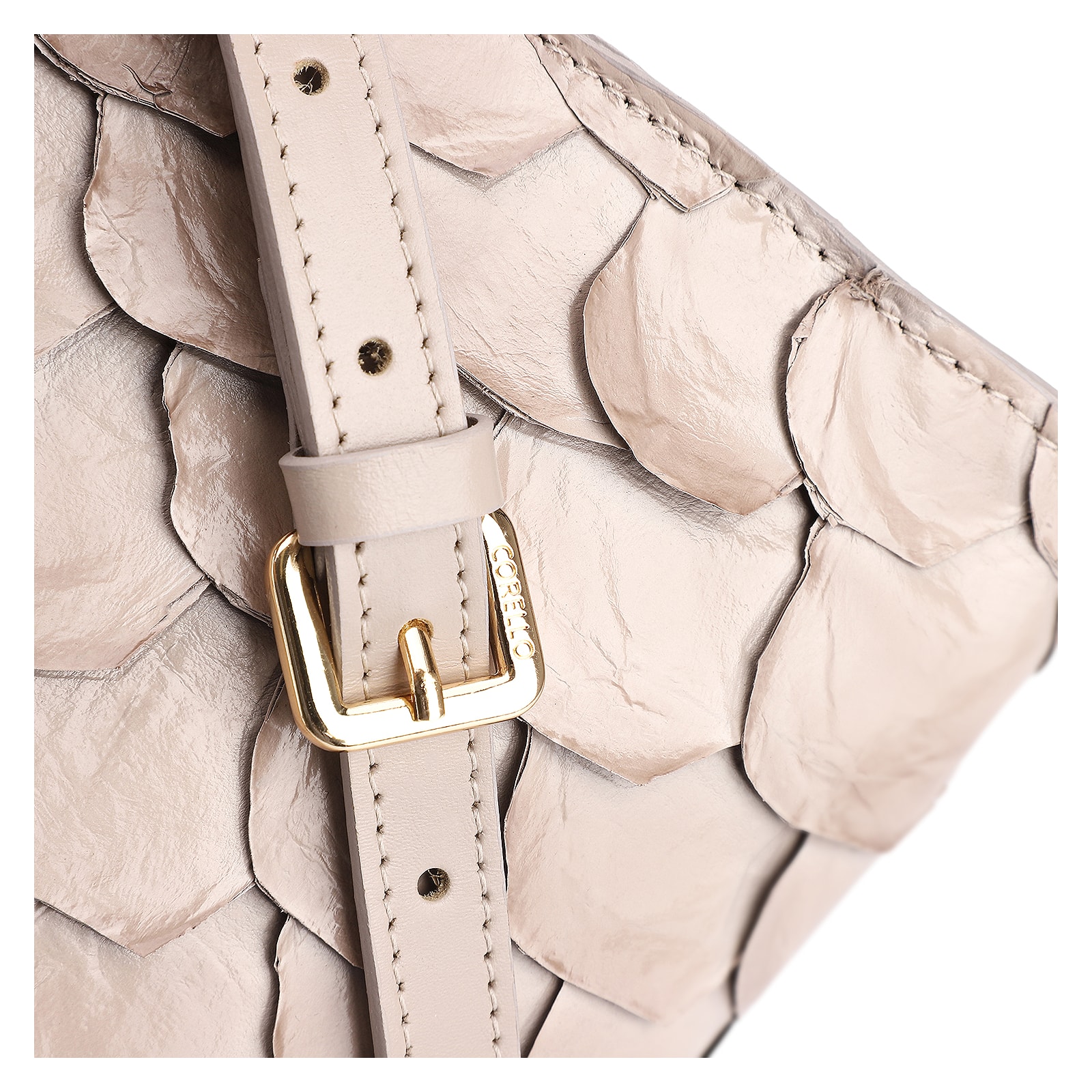 Bolsa Tote Pirarucu Bege