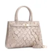 Bolsa Tote Pirarucu Bege - imagem 2