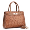 Bolsa Tote Pirarucu Marrom Claro - imagem 2