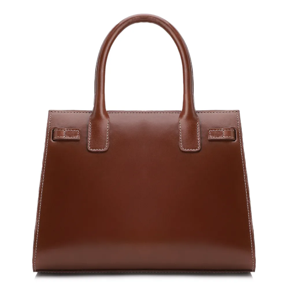 Bolsa Tote Pirarucu Marrom Escuro - imagem 3