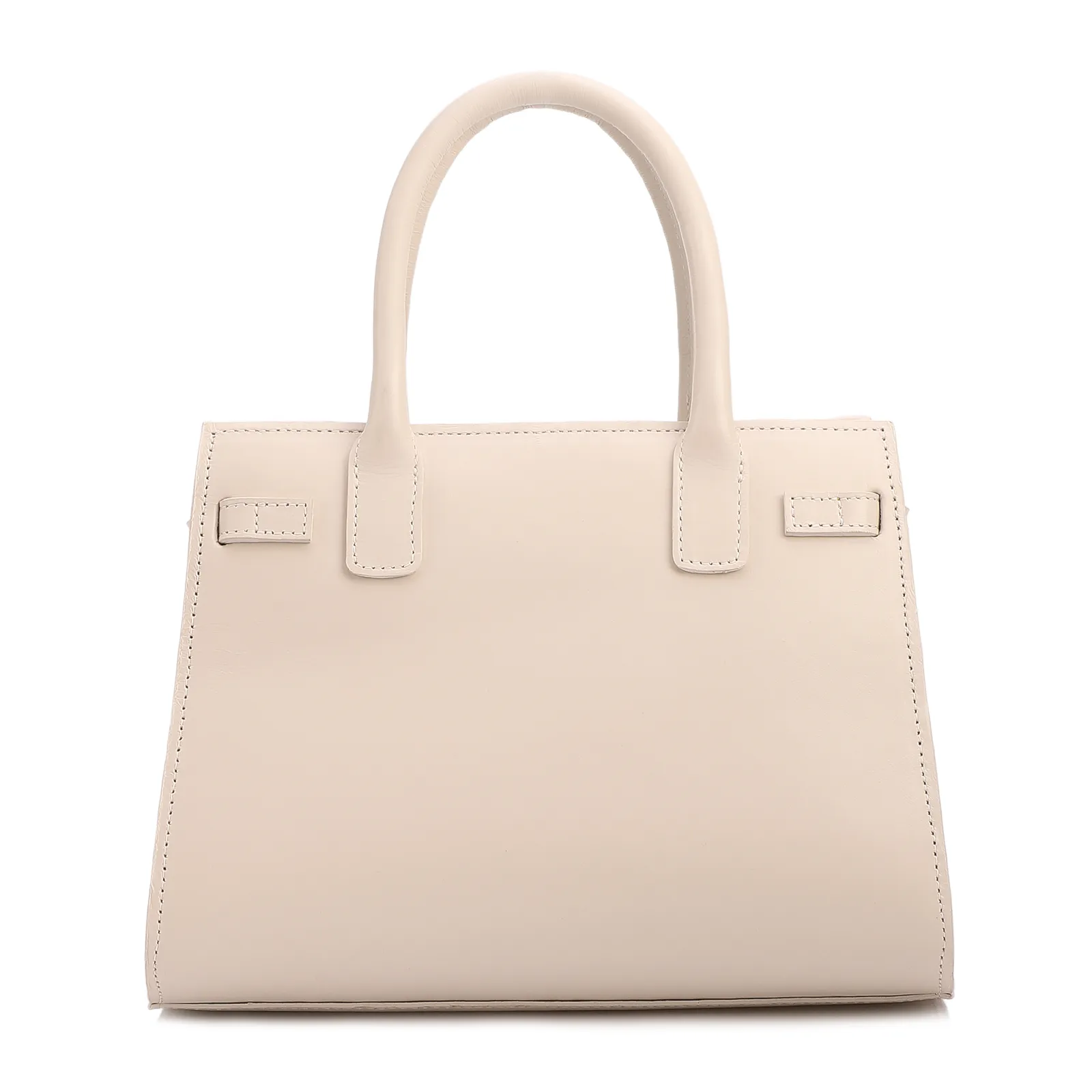 Bolsa Tote Pirarucu Média Pirarucu Off White Fecho Giratório