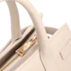 Bolsa Tote Pirarucu Média Pirarucu Off White Fecho Giratório - imagem 5