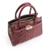 Bolsa Tote Pirarucu Pirarucu Vinho - imagem 4