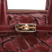 Bolsa Tote Pirarucu Pirarucu Vinho - imagem 6