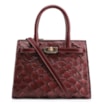 Bolsa Tote Pirarucu Pirarucu Vinho - imagem 1