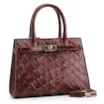 Bolsa Tote Pirarucu Pirarucu Vinho - imagem 2