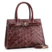 Bolsa Tote Pirarucu Pirarucu Vinho - imagem 2