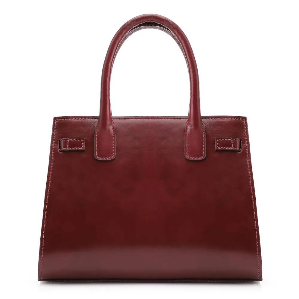 Bolsa Tote Pirarucu Pirarucu Vinho - imagem 3