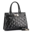 Bolsa Tote Pirarucu Preto - imagem 2