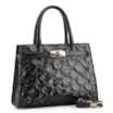 Bolsa Tote Pirarucu Preto - imagem 2