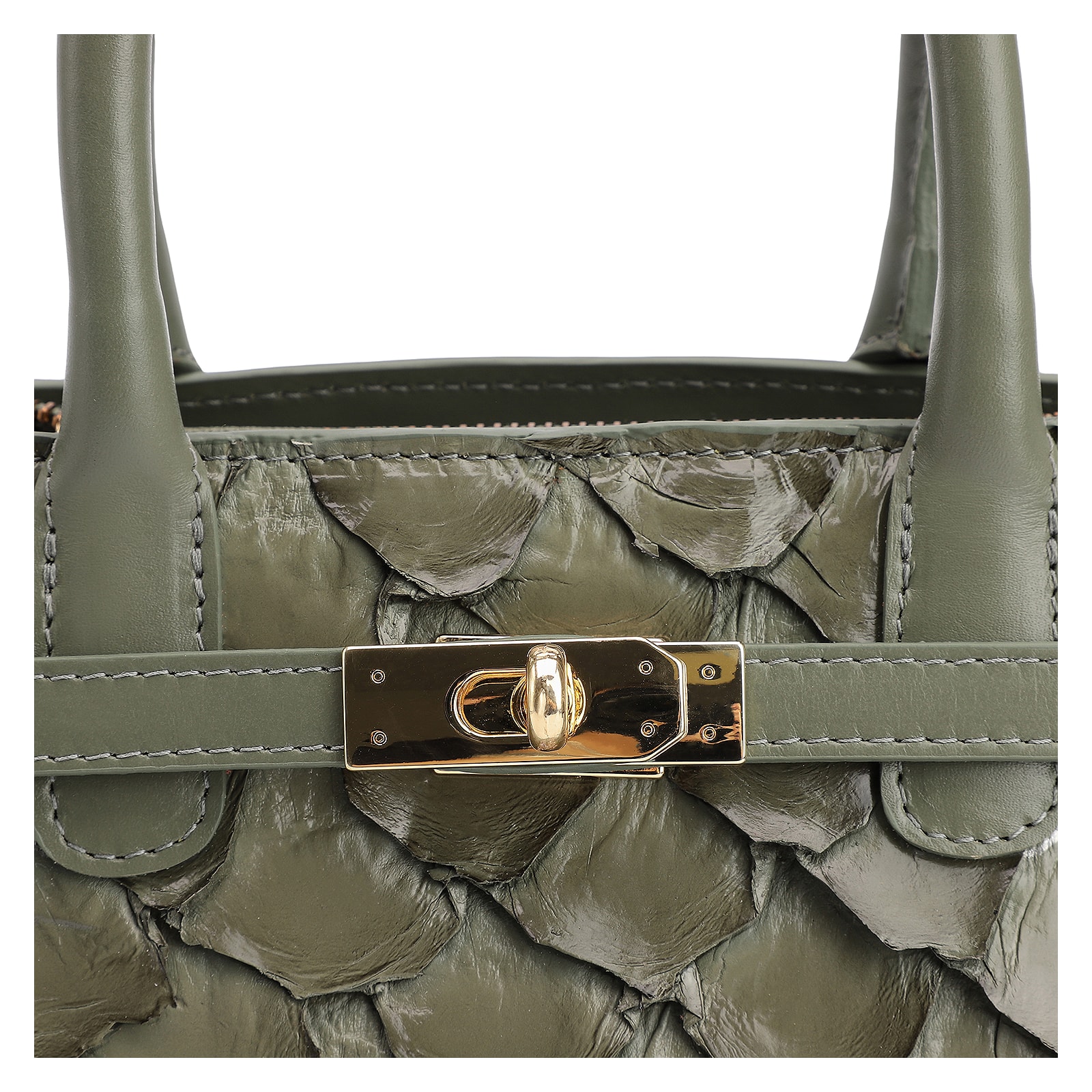 Bolsa Tote Pirarucu Verde