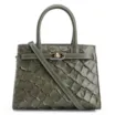 Bolsa Tote Pirarucu Verde - imagem 1