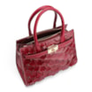 Bolsa Tote Pirarucu Vermelho Cereja - imagem 4