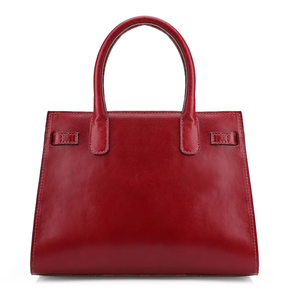 Bolsa Tote Pirarucu Vermelho Cereja - imagem 3