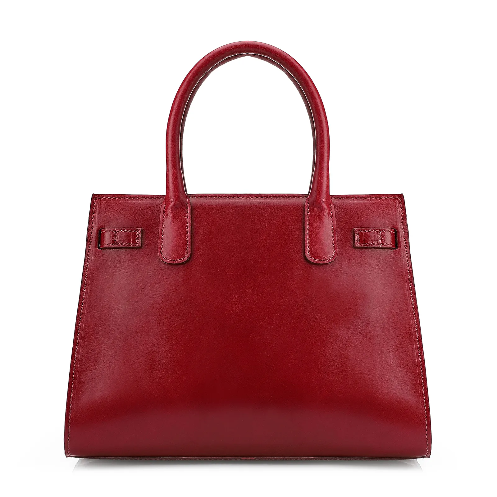 Bolsa Tote Pirarucu Vermelho Cereja