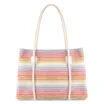 Bolsa Tote Ráfia Colors/Alt Off White - imagem 1