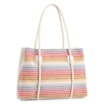 Bolsa Tote Ráfia Colors/Alt Off White - imagem 2