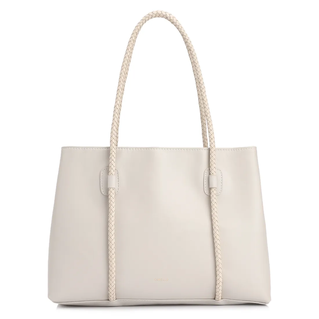 Bolsa Tote Ráfia Colors/Alt Off White - foto 3