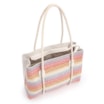Bolsa Tote Ráfia Colors/Alt Off White - imagem 4