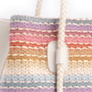 Bolsa Tote Ráfia Colors/Alt Off White - imagem 6