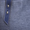 Bolsa Tote Ráfia/Couro Azul - imagem 5