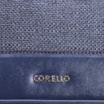 Bolsa Tote Ráfia/Couro Azul - imagem 6