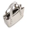 Bolsa Tote Ráfia/Couro Off White - imagem 4
