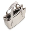 Bolsa Tote Ráfia/Couro Off White - imagem 4