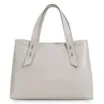 Bolsa Tote Ráfia/Couro Off White - imagem 3