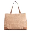 Bolsa Tote Ráfia Mosaico Marrom - imagem 4
