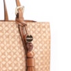Bolsa Tote Ráfia Mosaico Marrom - imagem 6