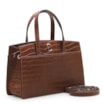 Bolsa Tote Scarlet Croco Marrom - imagem 2